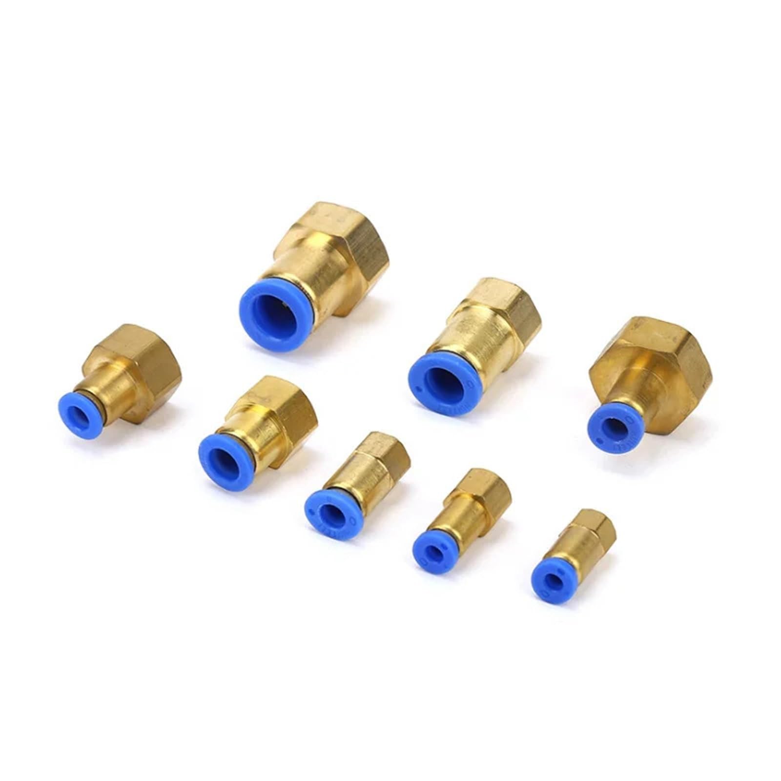 1 raccord de tuyau d'air 4 mm 6 mm 8 mm 10 mm 12 mm PCF/PC/PL/SL/PB/PLF 1/4" 1/8" 3/8" 1/2" connecteur pneumatique (12-03, SL)