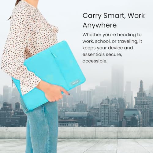 Image of MOCA Laptop Case 13 inch, Laptop Sleeve Compatible with MacBook Neo /Air /Pro 13 inch with A18 /M5 /M4 /M3 /M2 /M1 Chip 2026-2016, Polyester Vertical Computer Sleeve Bag with Pocket