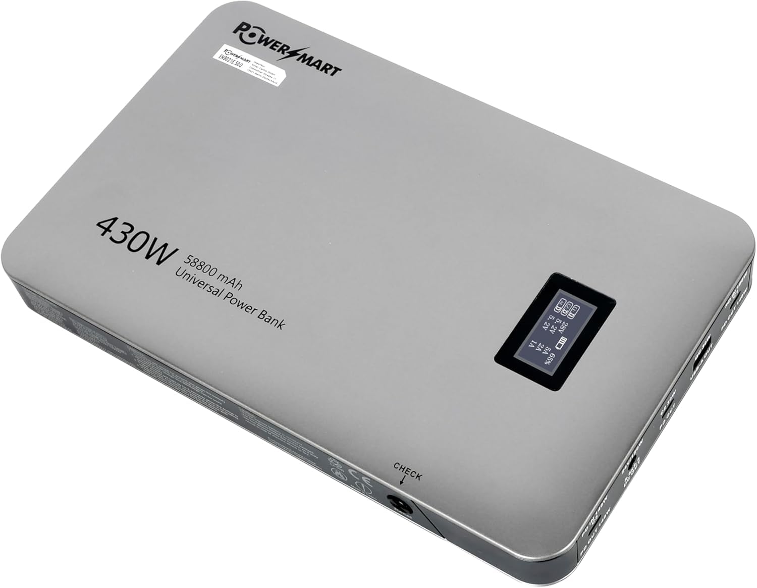 PowerSmart 430W Chargeur de Batterie Externe Universel 58800 mAh pour appareils Photo numériques, Consoles de Jeux, lecteurs MP3