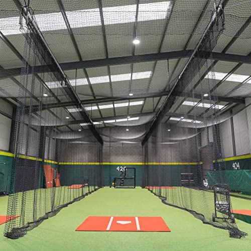 Fortress 10' X 10' X 55' Baseball Batting Cage Nets - #42 Heavy-Duty Net #TOP1