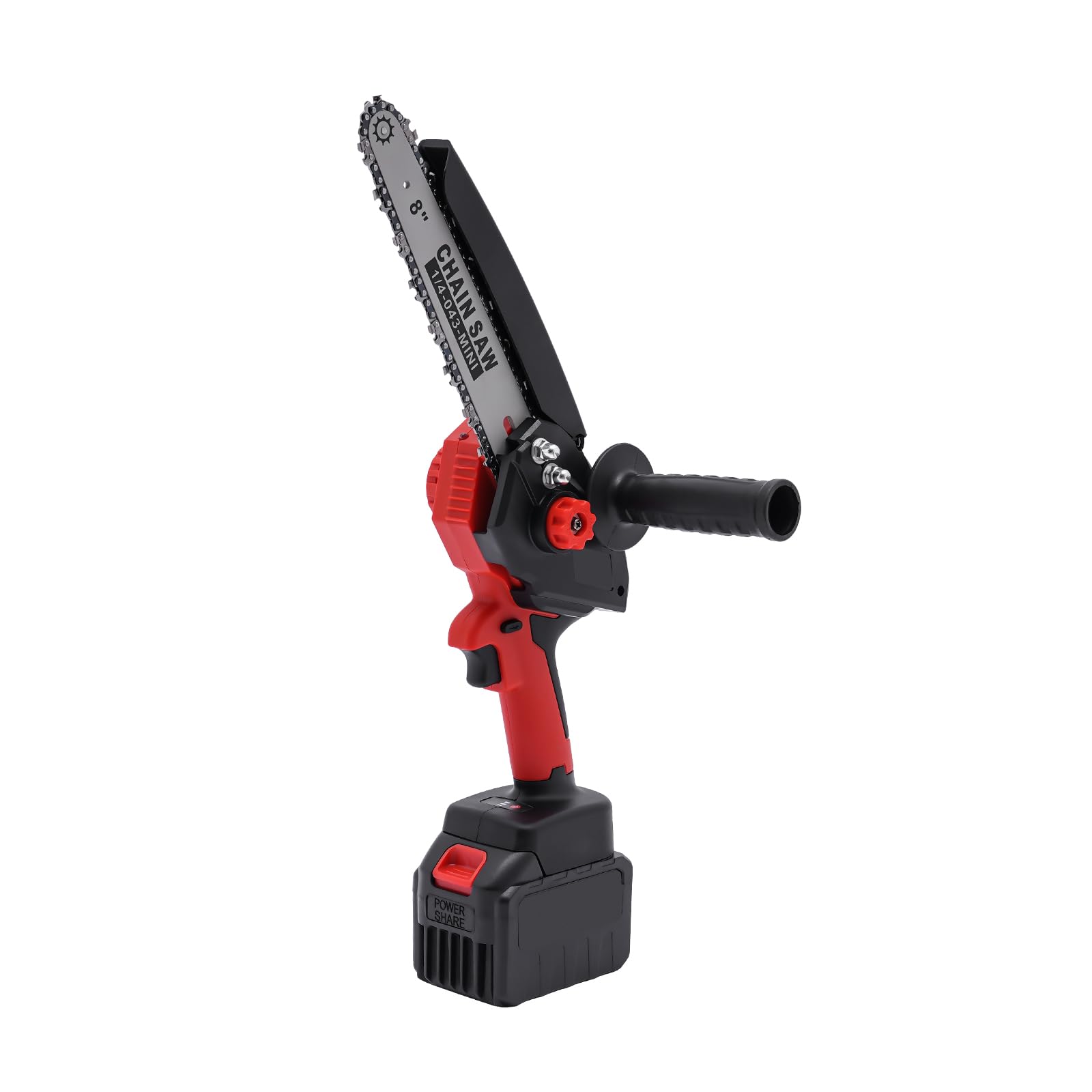 Mini piła łańcuchowa z bateriami litowymi 4500 mAh, przenośna piła łańcuchowa, ręczna piła łańcuchowa, akumulatorowa piła łańcuchowa do nożyc ogrodowych, nożyc do gałęzi, cięcia drewna, średnica