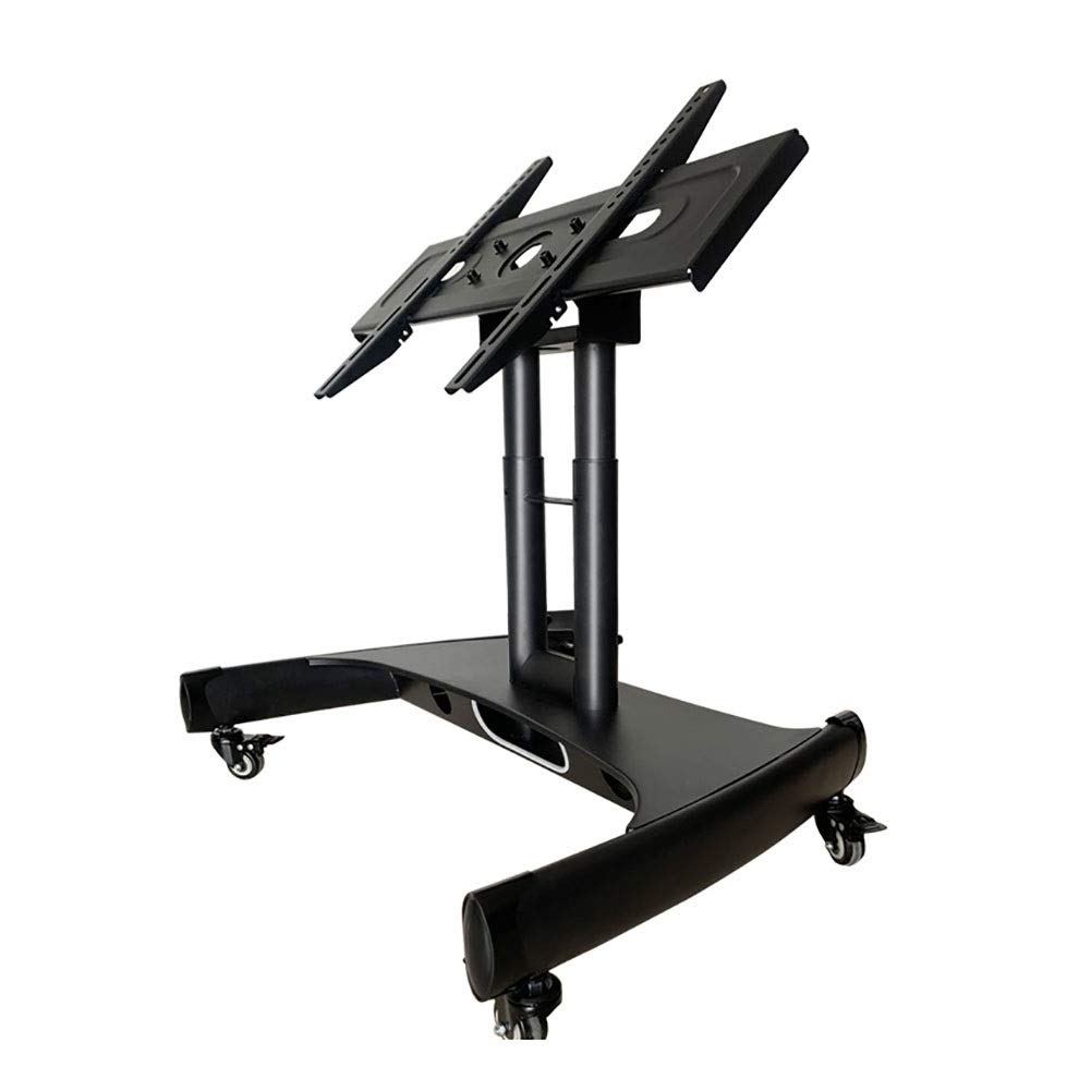 DFGHNBVC Universal Tv Stand, Portable Tv Stand Mobile Floor Tv Stand/Cart Traytall Tv Stand Bracket Mount For 32 To 65 Inch Plasma/Lcd/Led Home Display Tv Trolley With Non-Marking,B-A
