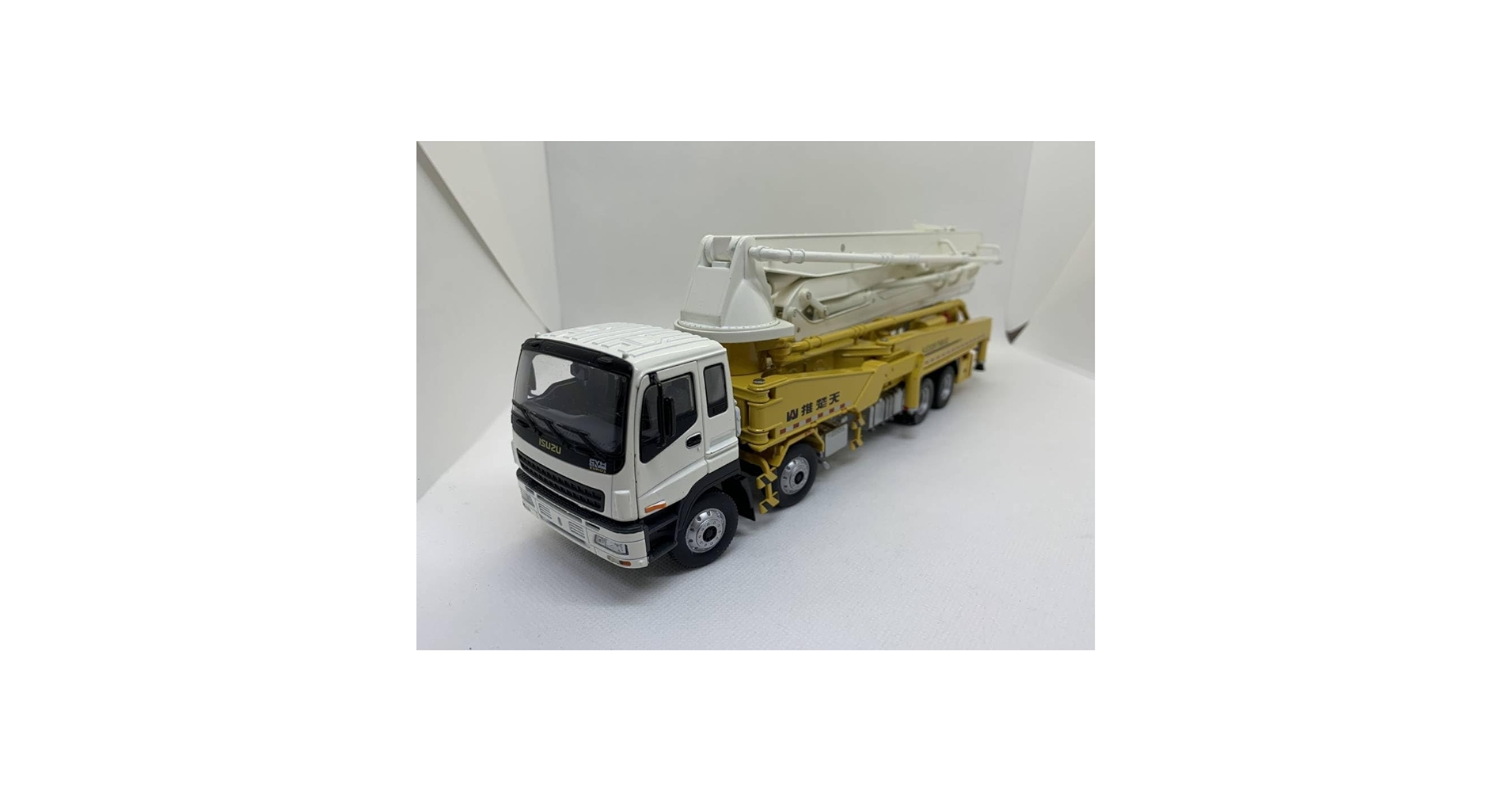 Amazon | 1/50 いすゞ SHANTUI コンクリートポンプ車 HJC5391THB