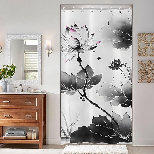 ASDCXZ Narrow Shower Curtain 120x180 cm