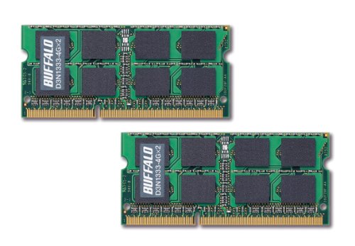 BUFFALO D3N1066-2G/E 2GB メモリ D3N1066-2G/E : S.O.DIMM | バッファロー