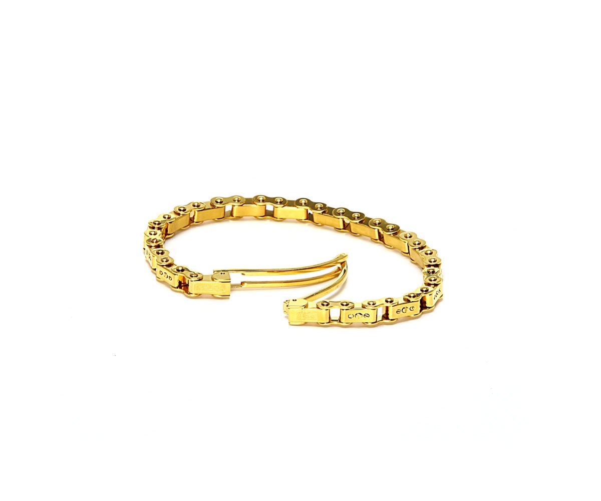 IceLink All Black PVD Link Unisex Bicycle Chain Bracelet (5.50)