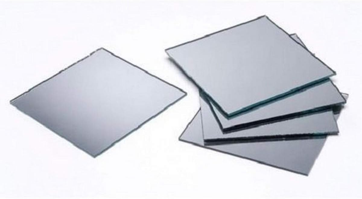 Darice Craft Mirrors: Mini Square 3 Inches, 5 Pieces