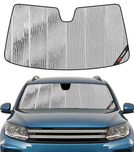 Pigenius Windshield Sun Shade for Volkswagen Tiguan 2009-2017, Tiguan Limited 2018 Front Window...