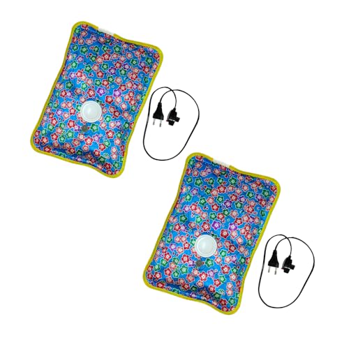 Image of Reusable Hot & Cold Bags for Muscle Relaxation, First Aid, Sports Injury, Pain Relief, Hot /Cold Therapy (Colours May Vary) (Electric Heating Pad - Pack of 2)