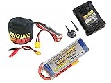 Sky RC Engine Heater Nitro & Overlander 2200mah XT60 3S LiPo Battery & 2-3S Lipo Charger