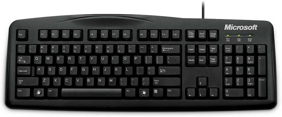 Microsoft Wired Keyboard 200 (Black)