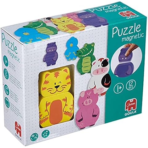 Goula Magnetic Animal Puzzles for Kids Cover