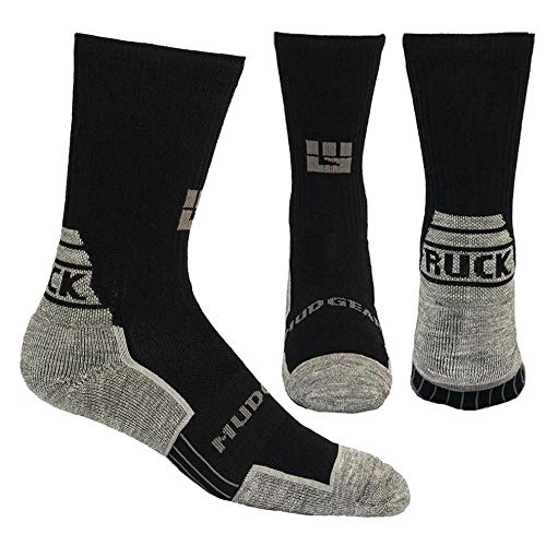 MudGearRuck Socks - Boot Height, Merino-wool - Military, Tactical, Work