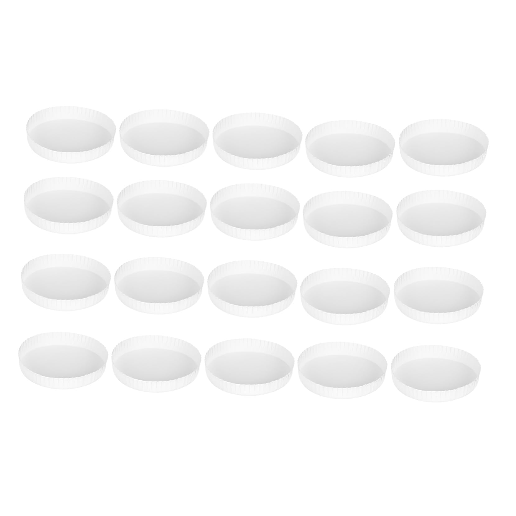 BRIGHTFUFU 100pcs Sanitary Paper Covers for Hot Cups Lids - Cups Lid Bar Restaurant Ktv Disposable