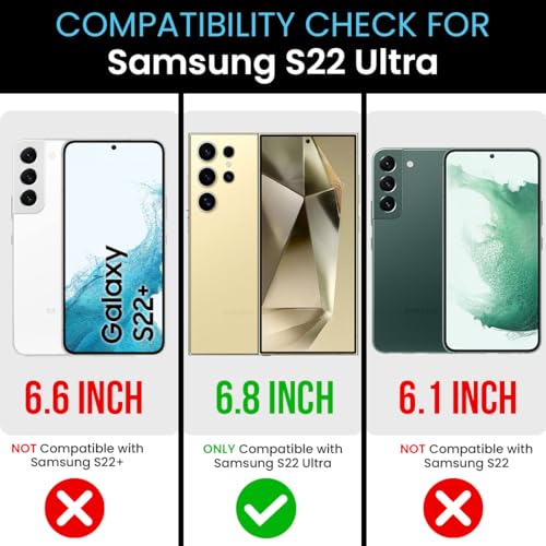 Image of Gadgetsmantra Back Cover Case for Samsung Galaxy S22 Ultra Shockproof Protective Silky Shield Camera Protection Case for Men & Boys(Green)