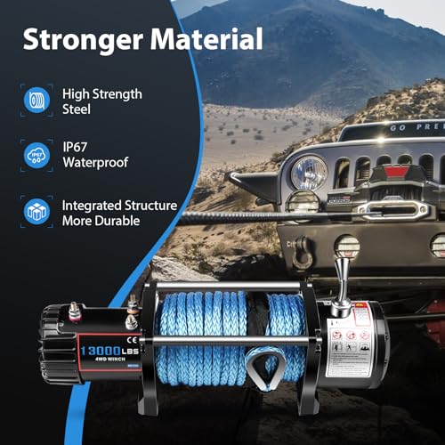 Kit Winch Eléctrico 13000LBS para ATV UTV Camión miniatura 2