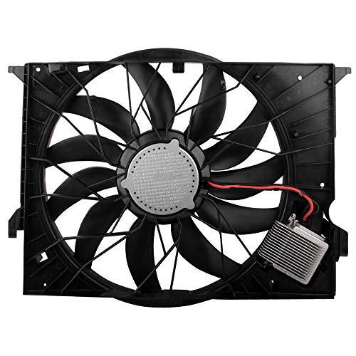 BOXI Brushless Cooling Fan Fits 2007-2009 Mercedes-Benz CL600 CLS63 AMG E320 E63 AMG / 2008-09 Mercedes-Benz CL63 AMG CL65 AMG / 2008-10 MercedesS600 S63 AMG S65 AMG (W211 C216 W221) 850W 2115000493