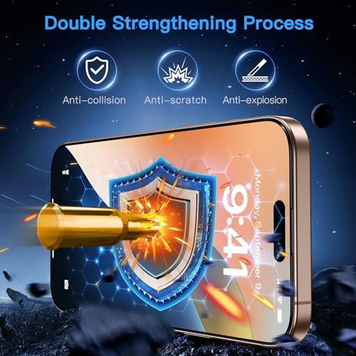Image of Uyiton for iPhone 16 Pro Screen Protector (Anti-Blue Light)
