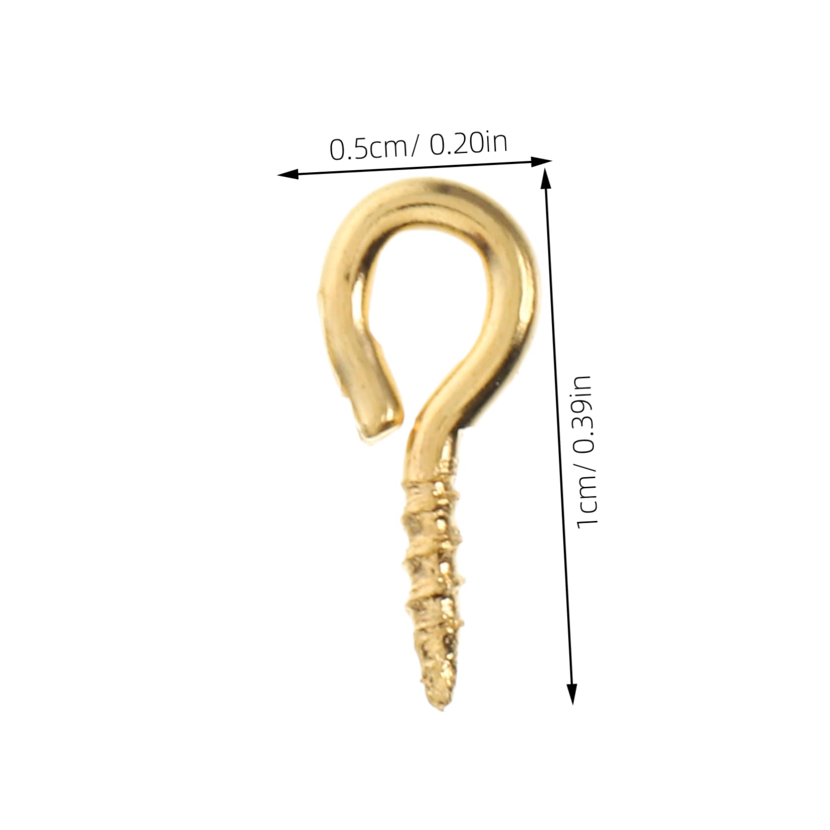 LIFKOME 1 Set DIY Jewelry Making Eye Screws Boxed Eye for Crafting and Earring Making Self Tapping Design for Easy Use for Unique Accessories