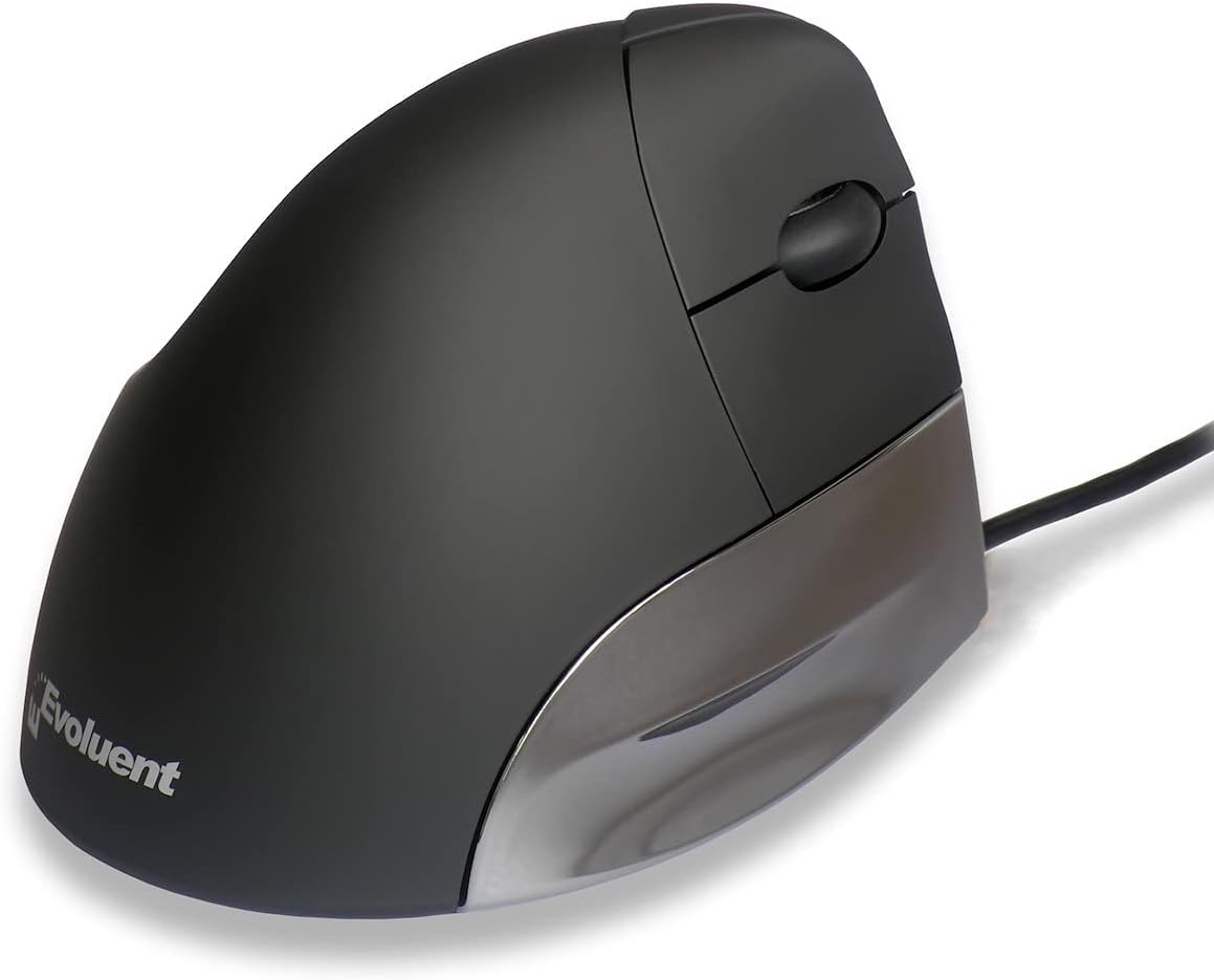 Standard Right. USB Black. A vertical patented mouse that supports your hand in a relaxed position