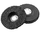 Diámetro del disco: 115 mm Discos abrasivos de rueda de 115 mm para amoladora de ángulo, para eliminar pegamento de óxido, para metal, paquete de 2