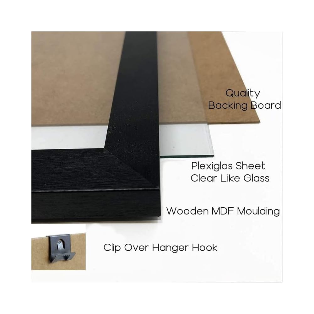 Buy Modern 24x18 inch frame black Picture Frame Or 18x24 Frame In