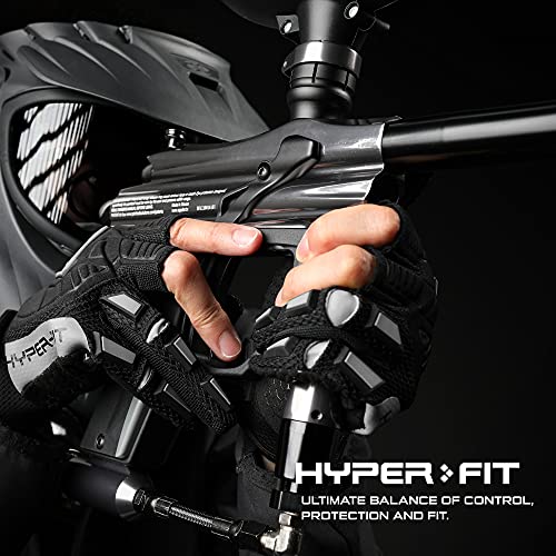 image for Glove Station Hyper-Fit Tactical Shooting & Work Gloves - Gray, Small 