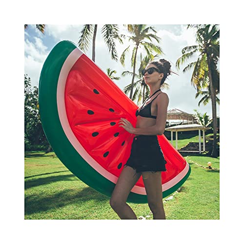 Bouée géante Jumbo Bag Sandia la Pastèque pour piscine Rouge — free download