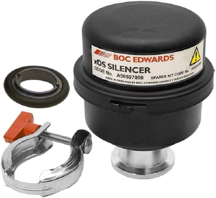 Edwards Vacuum Exhaust Silencer for nXDS6i, nXDS10i and nXDS15i Dry Scroll Pumps, A50597000