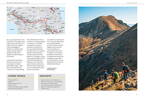 L'appennino Settentrionale. Dal Colle Di Cadibona Alla Bocca Serriola. Cammini E Sentieri, Viaggiare A Piedi In Italia E In Europa: Vol. 6 - 12
