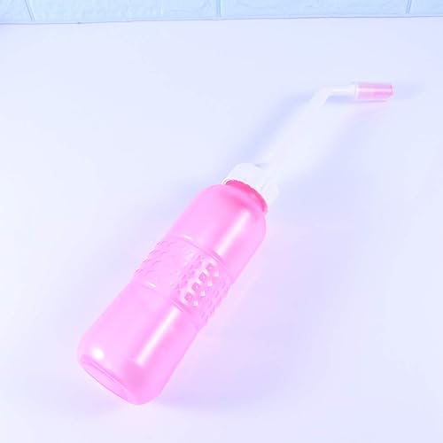 Miniatura 4 de Exceart Botellas de ducha para mujer, lavado vaginal rosa/azul, 18.9 fl oz, botella de spray de ducha vaginal limpiador de salud vaginal (rosa)