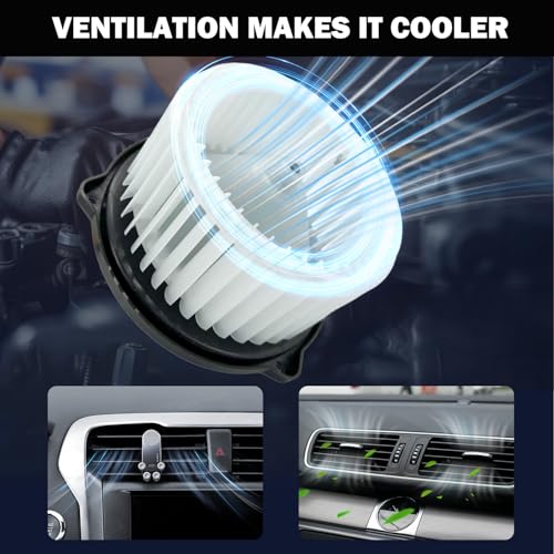 Image of 700011 AC Heater Blower Motor Fan Assembly Fit for Jeep Grand Cherokee 1999 2000 2001 5012701AB, 5015860AA