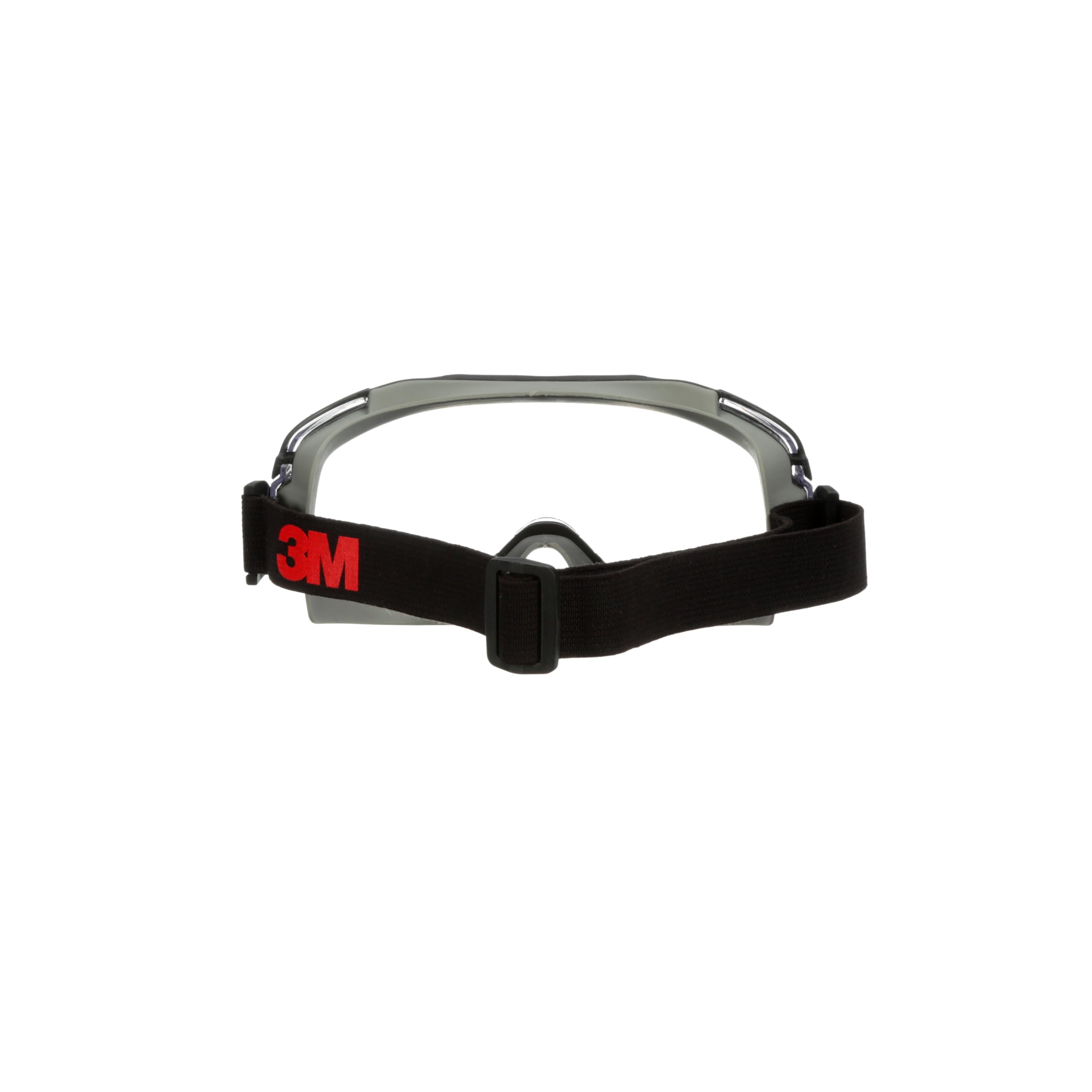 3M GoggleGear Occhiali a mascherina 6000, montatura nera, trattamento anti-appannamento/rivestimento antigraffio Scotchgard (K&N), lenti trasparenti, GG6001SGAF-BLK-EU, 1 pezzo