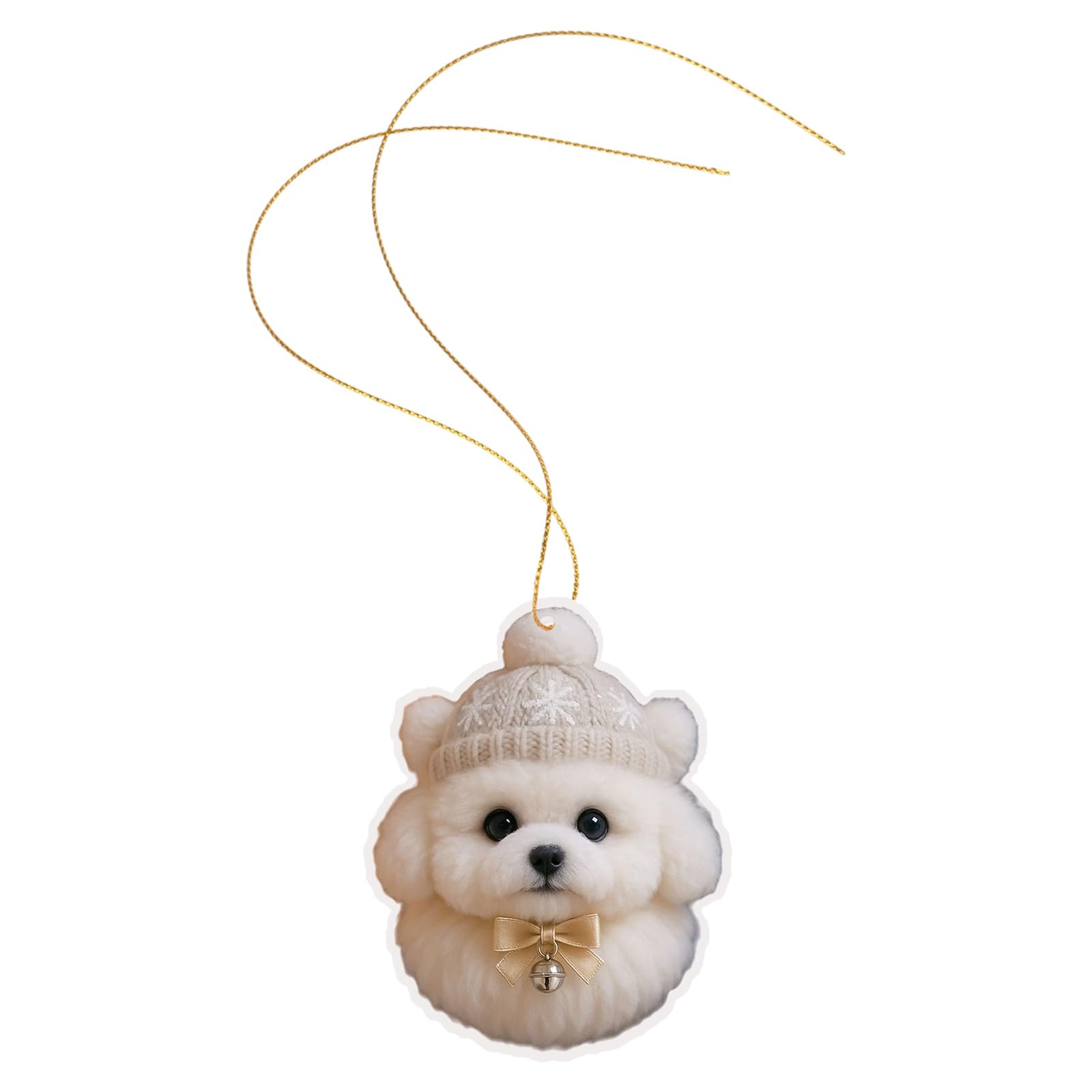 HDOYTXXM Festives Pet Charm Decoration Creating Joyfulness Atmospheres in Pet Environment and Home Decoration Purse Charms for Handbags