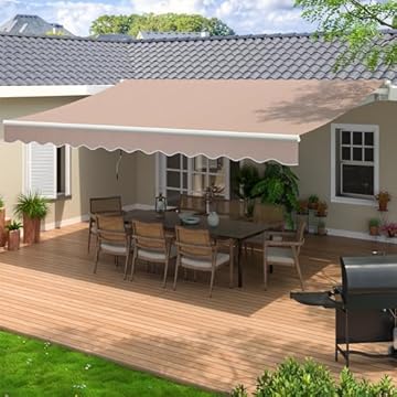wall mounted retractable awning