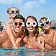 XiLayNeen 9 Paar Party Sonnenbrille Set,Lustige Hawaiianische Partybrillen,Festival Brille,Witzige Sonnenbrillen,Lustige Brille für Geburtstagsparty Maskerade Karneval Abschlussfeier Foto-Requisiten