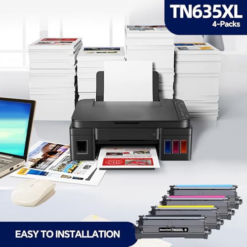 Toner TN635XL haute performance compatible Brother HL-L8430CDWT avec puce