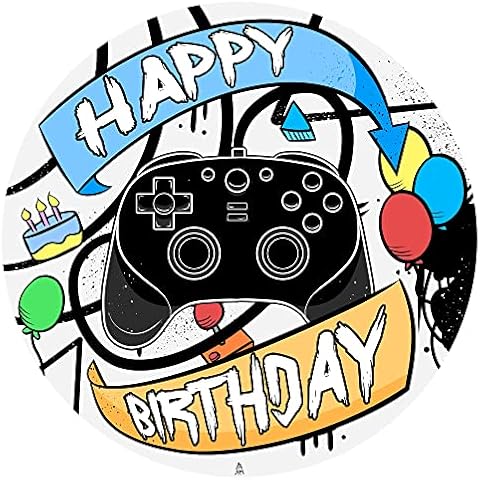 J&M DECO Essbare Tortenaufleger - Tortenaufleger Geburtstag Cover