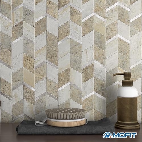 Protector contra salpicaduras para cocina MOFIT azulejos 3D para baños 4