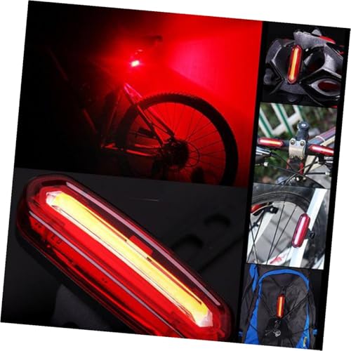 Luces para bicicleta LED USB delantera y trasera impermeables 4