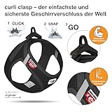 Vest Harness curli Clasp Cord Black XS