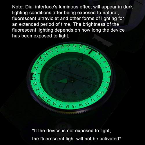 Sportneer Lensatic Military Compass, Compass For Easter Gifts, Baptism Gifts For Boys, Catholic Gifts For Men, Camping Survival Compass With Carry Bag For Hiking Hunting Outdoor #TOP3
