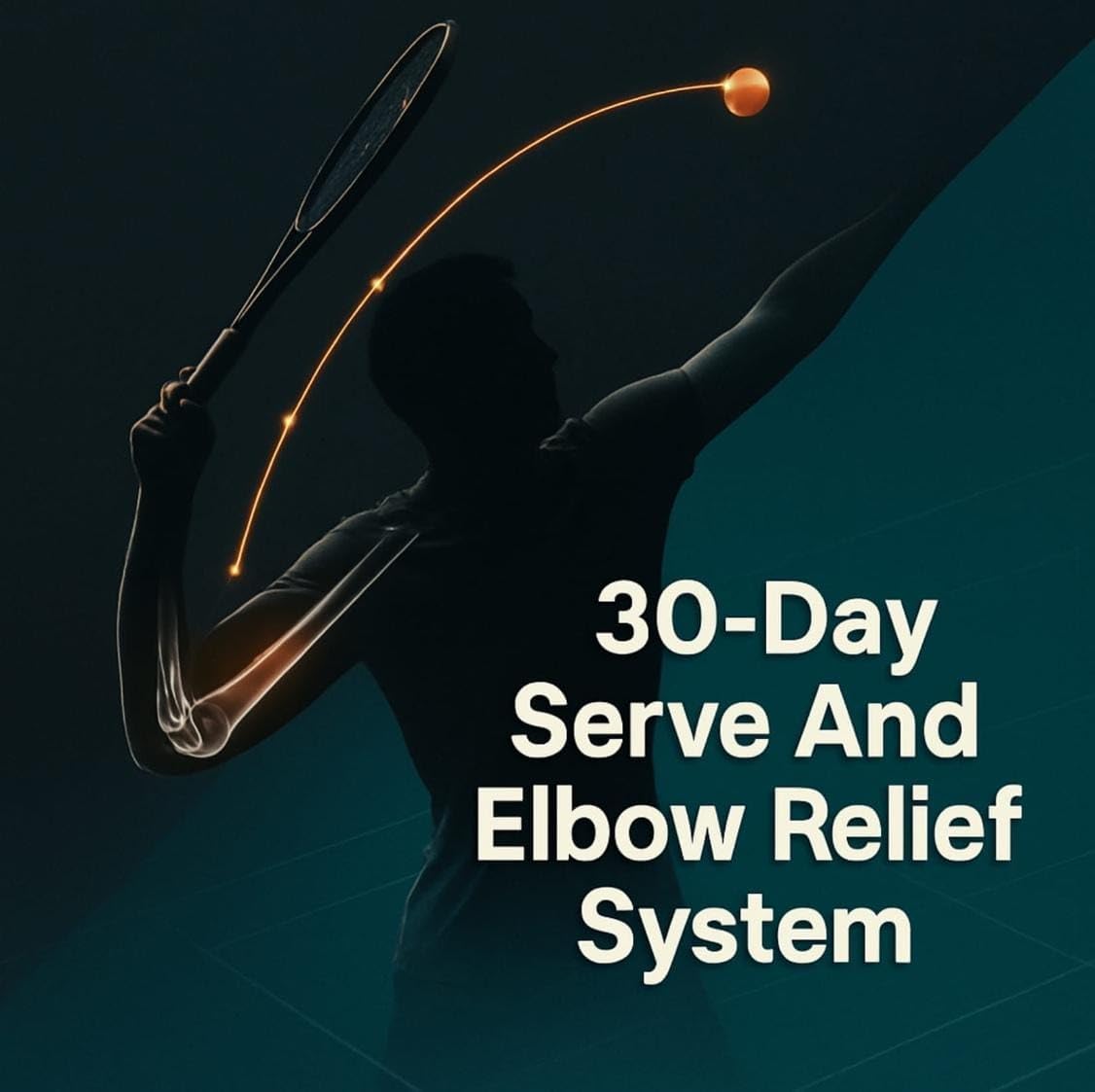 30-Day Serve & Elbow Relief System — Cut Faults by 50% : Rebuild Your Tennis Serve with Science-Based Drills and Injury-Smart Progressions