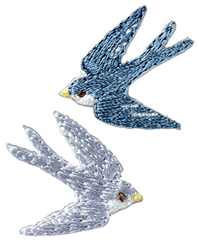 Oiseaux Hamanaka Coucou écusson thermocollant pour customisation textile et mercerie créative