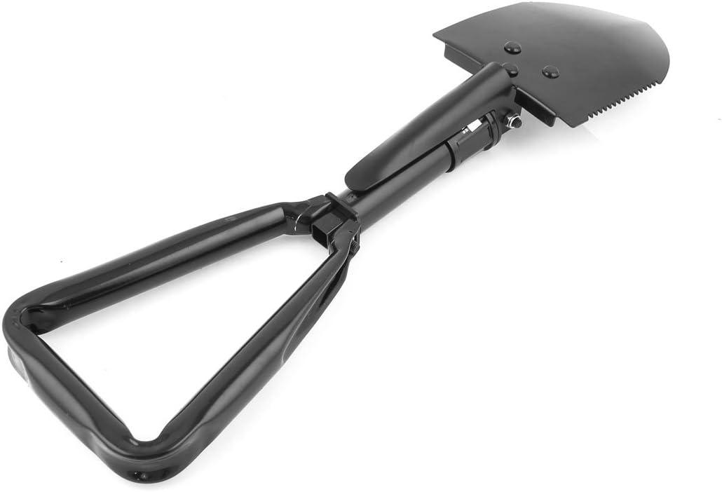 Metal Grip Handle Survivor Camp Gardening Tool Foldable Shovel 19" (id: 6f1 e63 c59 96b ff7