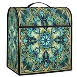 Kitchen Aid Mixer Cover Compatible with 6-8 Quarts, Cover for Ktchen Aid Stand Mixer, Kitchen Aid Dust Cover for Mixers, Kitchen Aid Bowl Lift Mixer Appliance Covers Pattern Mandala Colorful