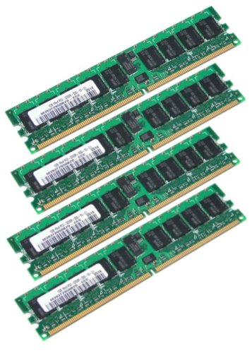 32 GB Dual Channel kit (4 x 8 GB) para Apple Mac Pro 5,1 1 x 3,20 GHz.. Quad Core Intel Xeon Nehalem (2010) DDR3 1333 MHz PC3  10600R RDIMM 2Rx4