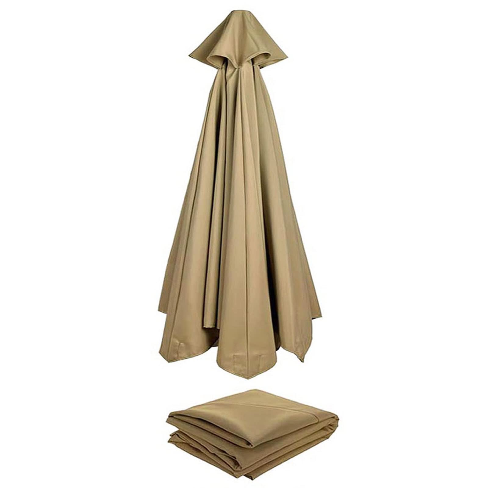 Earnmore Rechange Parasol Cloth (2.7m/3.0m) Umbrella Replacement Canopy For 6 Arms/8 Arms, Garden Parasol Replacement Cloth Shade Umbrella Cover, For Patio Backyard Pool โ image 1