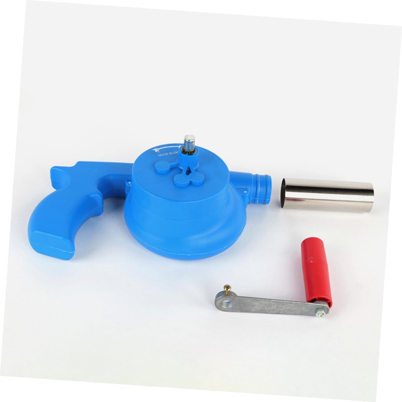 Outdoor Bbq Fire Blower Manual Air Blower for Starting Portable Hand Crank Design for Camping and Picnics Grill Accessory Compact and Convenient