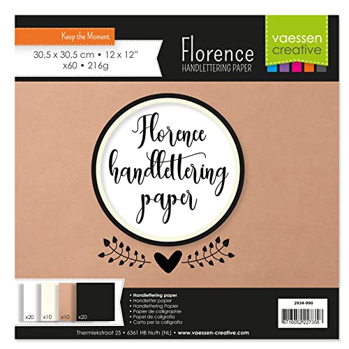 Papier calligraphie Florence pour sublimer votre scrapbooking et vos albums souvenirs maison